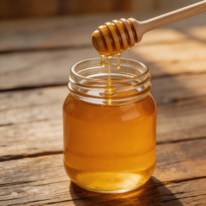 蜂蜜滴落瞬间图片