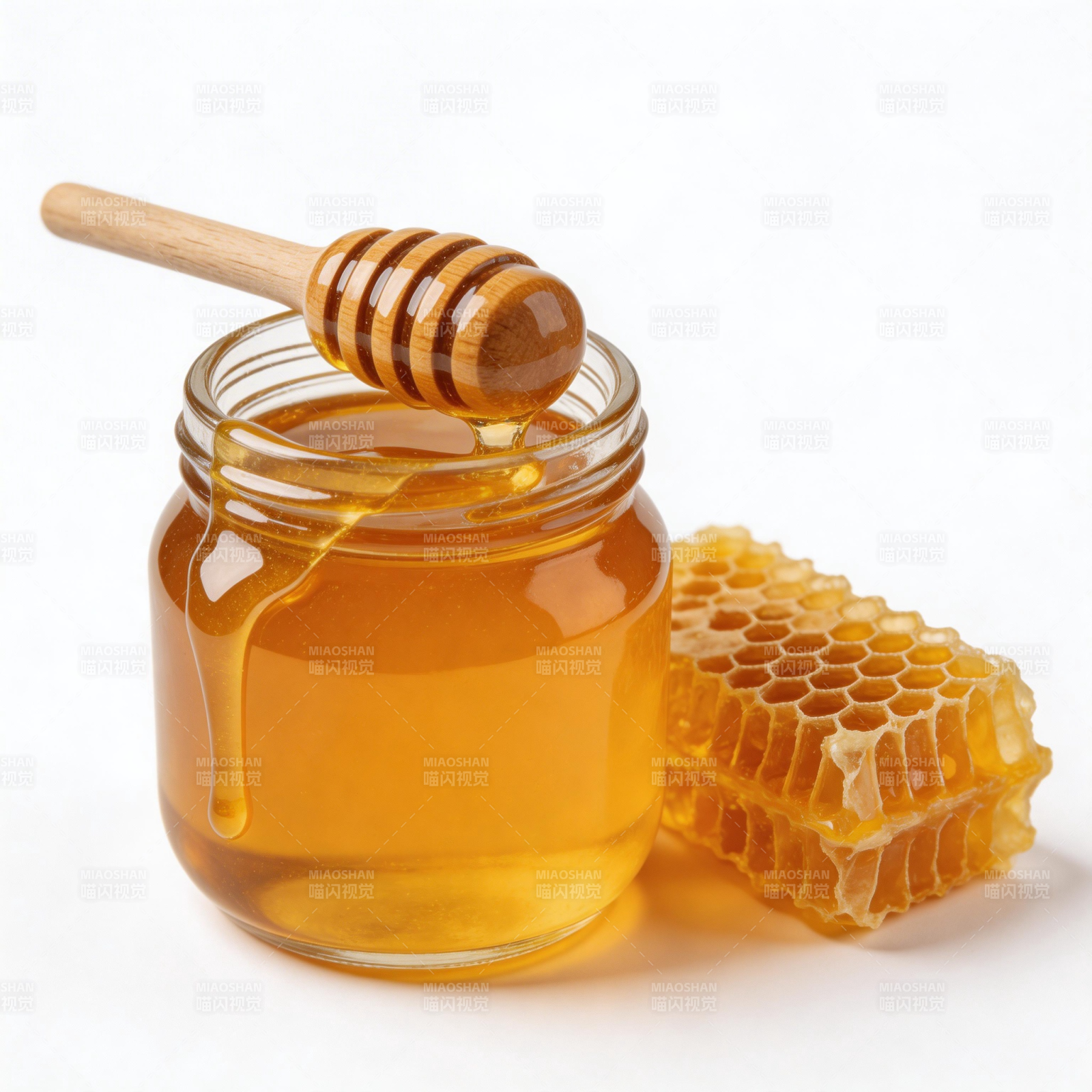 蜂蜜与蜂巢图片