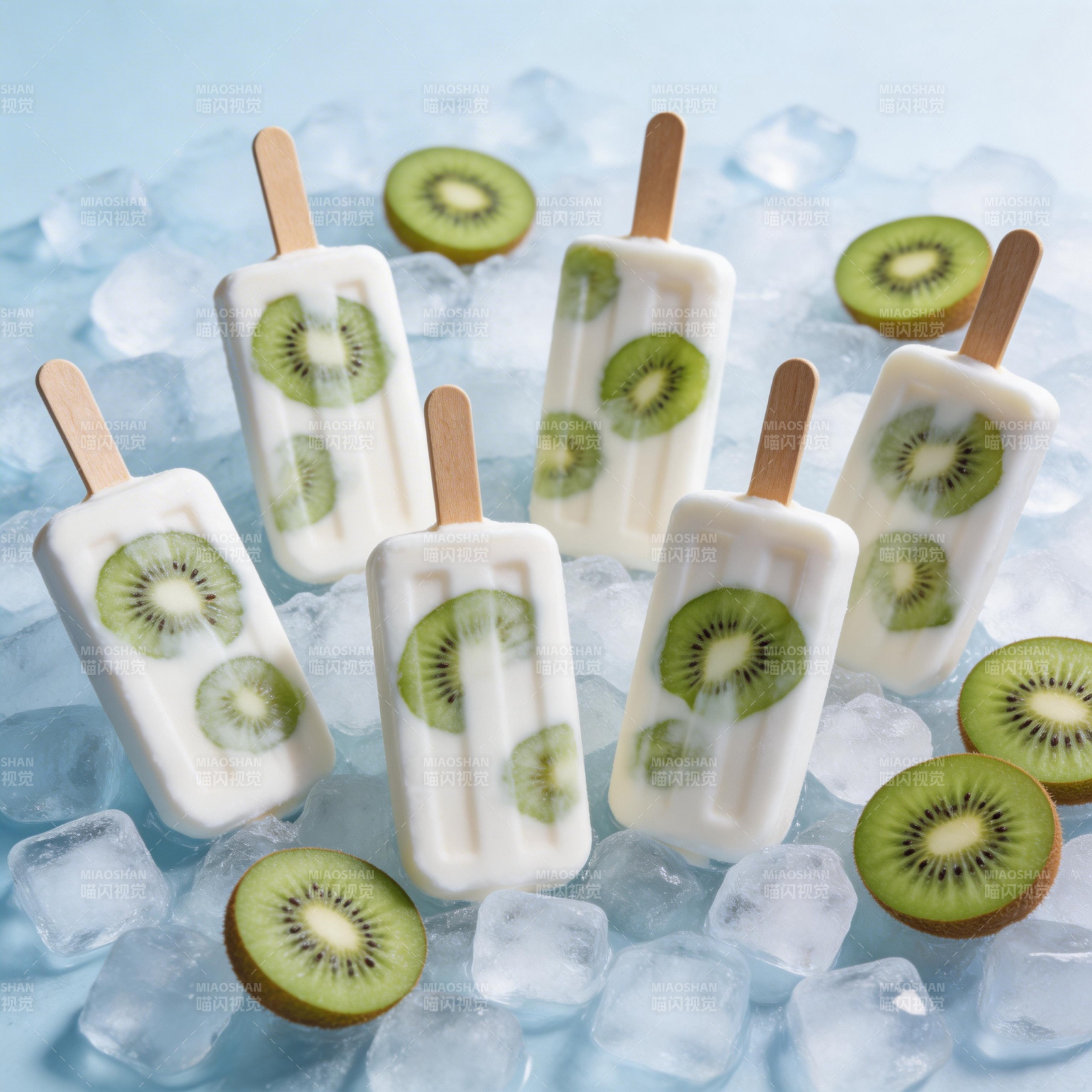 奇异果酸奶冰棒图片