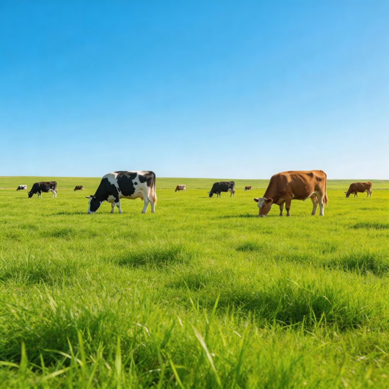 绿野牧牛图图片