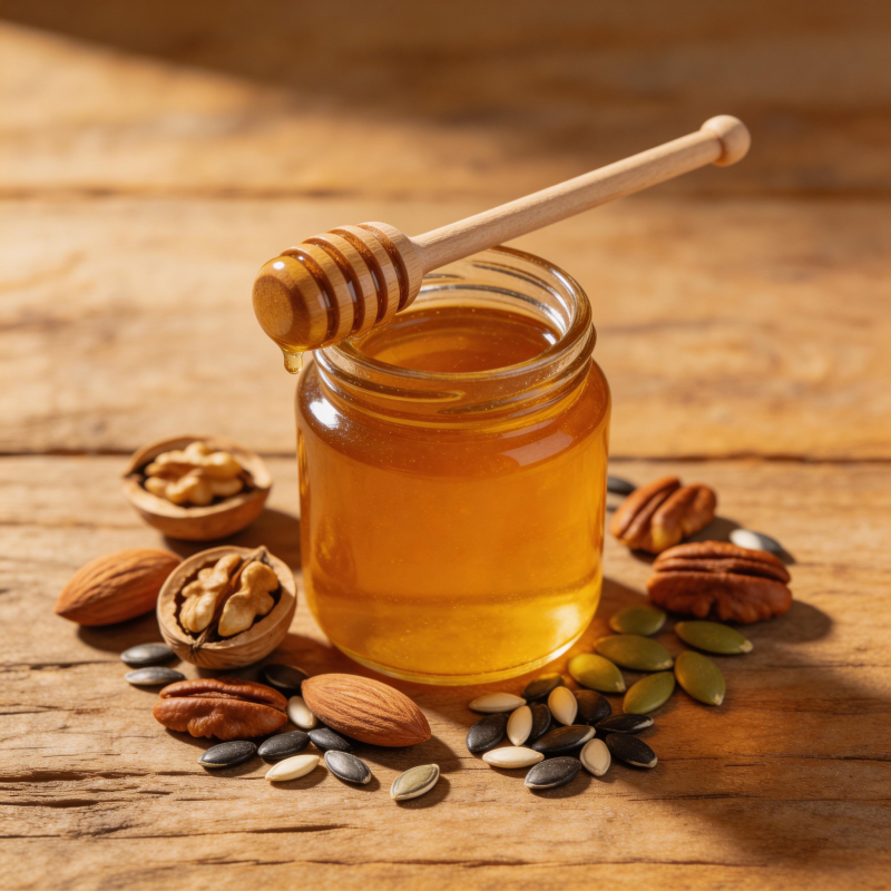 蜂蜜坚果伴手礼图片