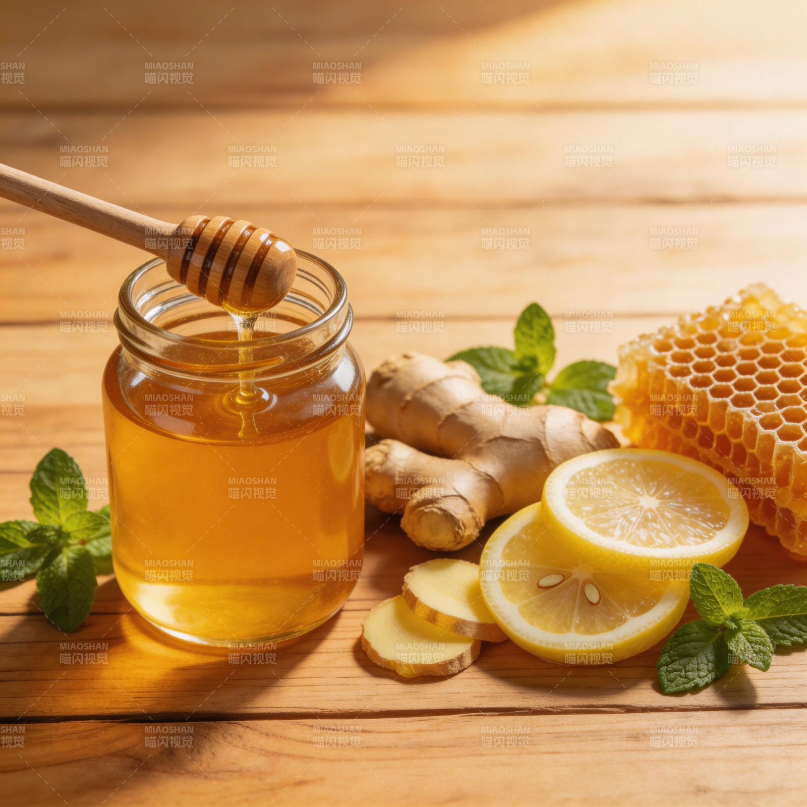 蜂蜜柠檬姜茶图片