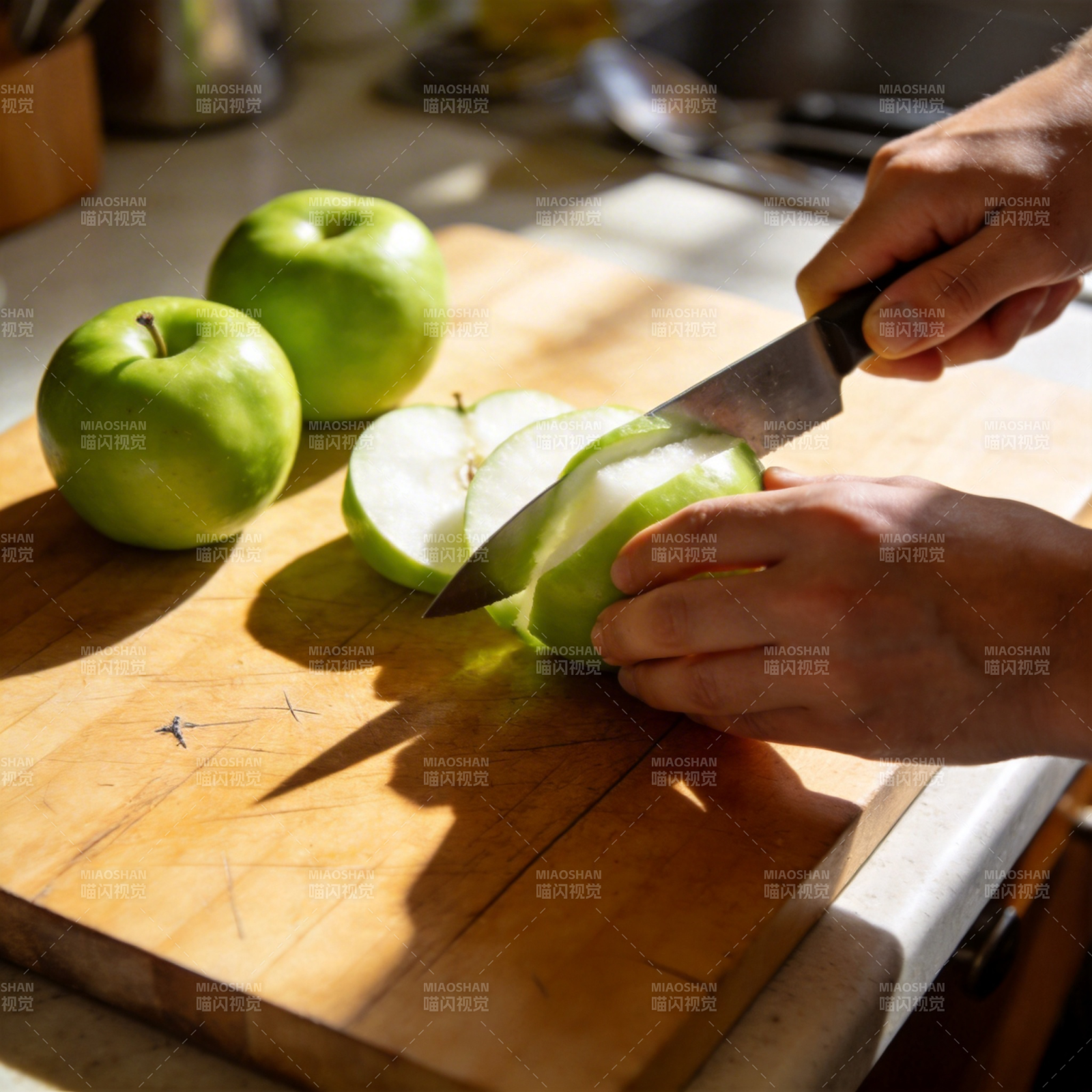切苹果图片