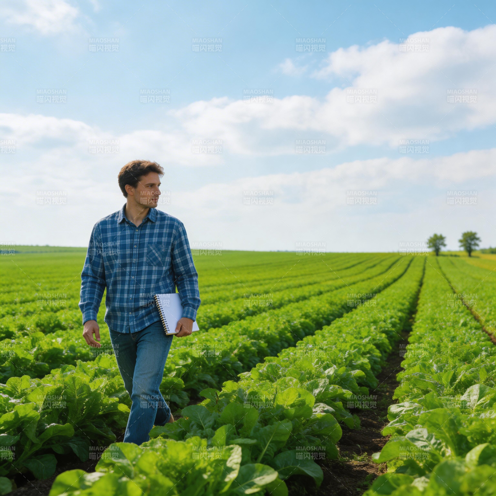 农田考察记图片