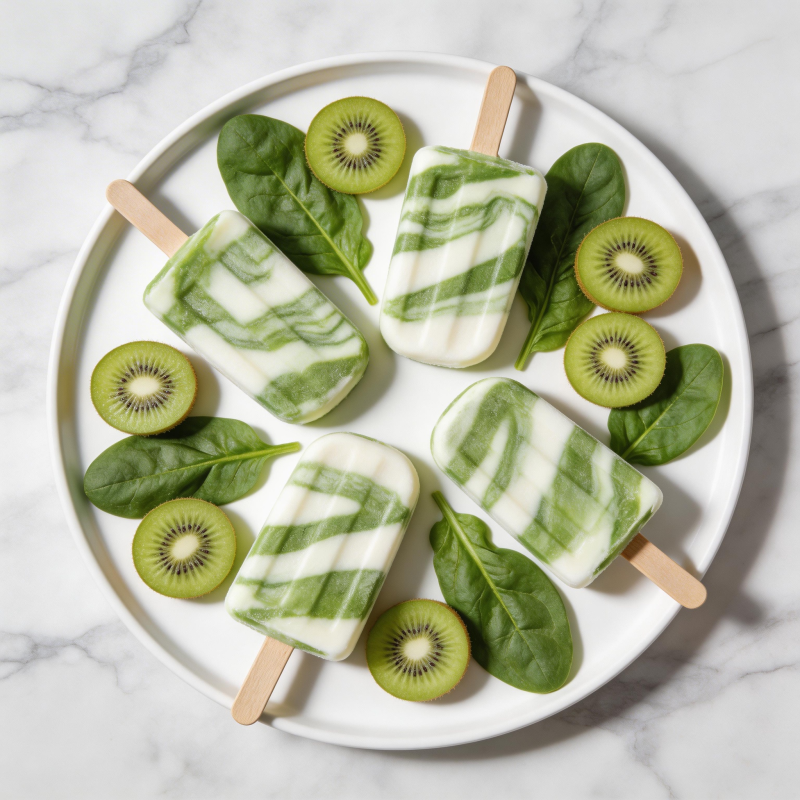 绿意冰棒拼盘图片