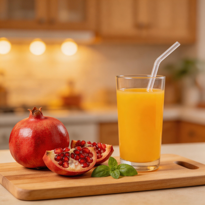 石榴汁饮品图片