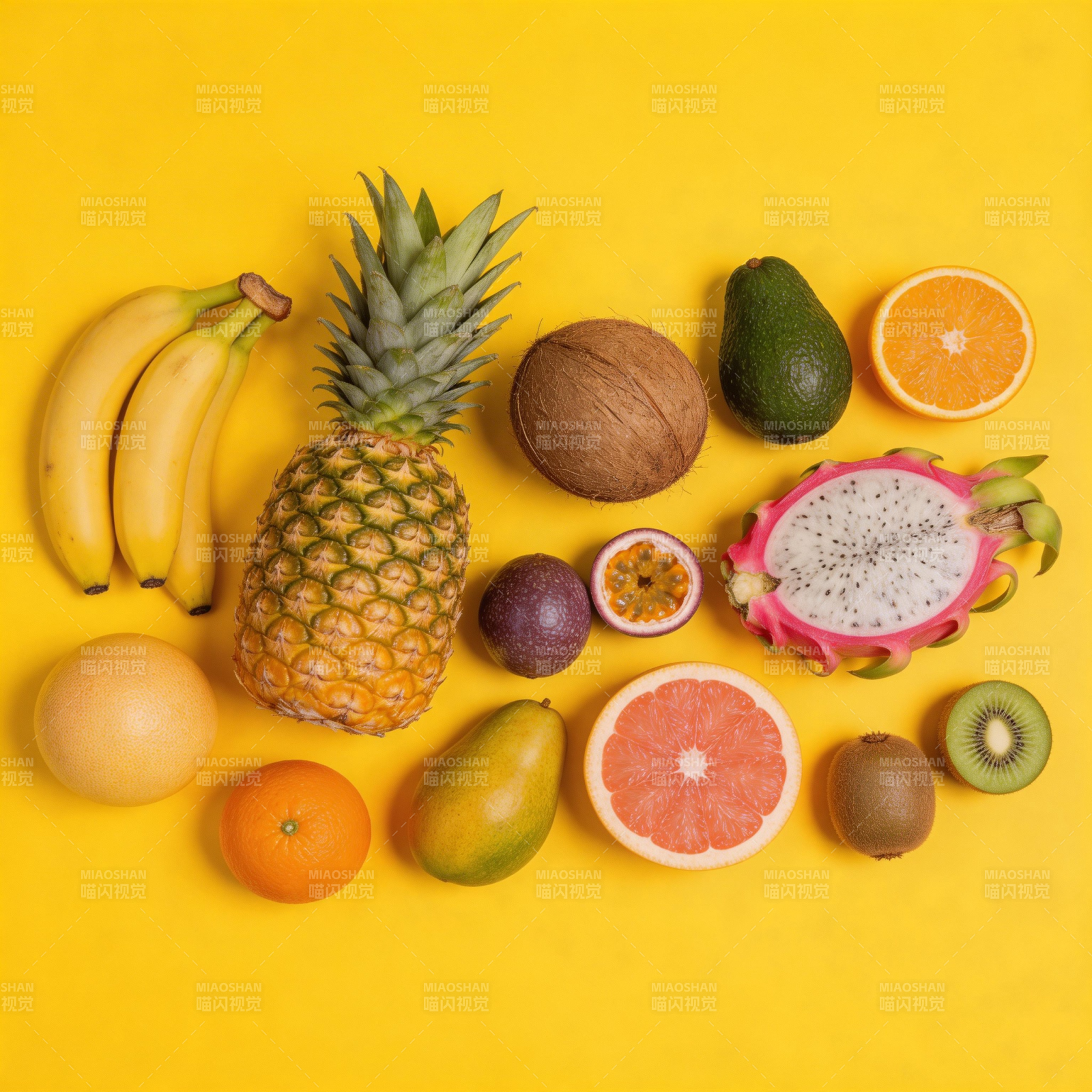 缤纷水果拼盘图片