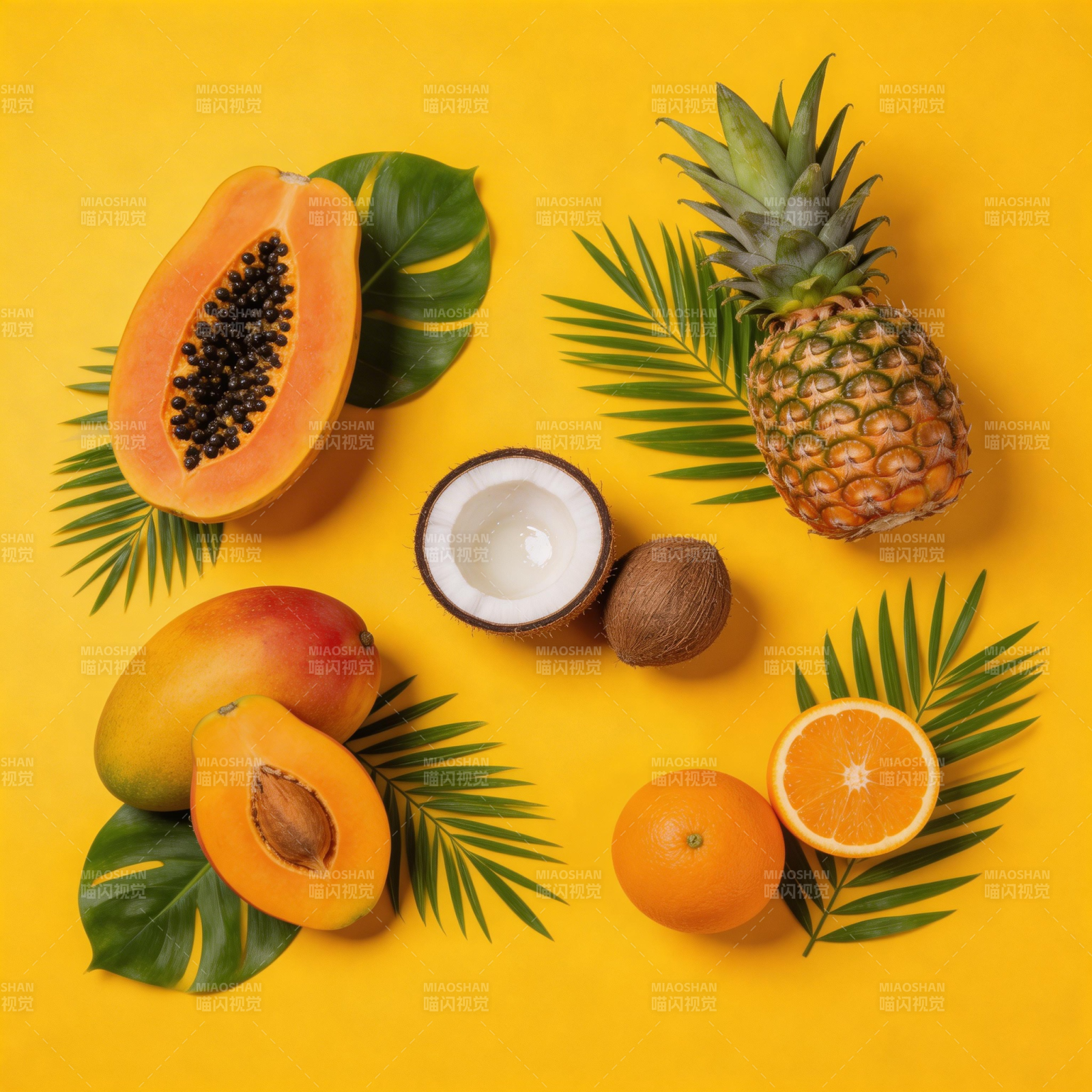 热带水果盛宴图片