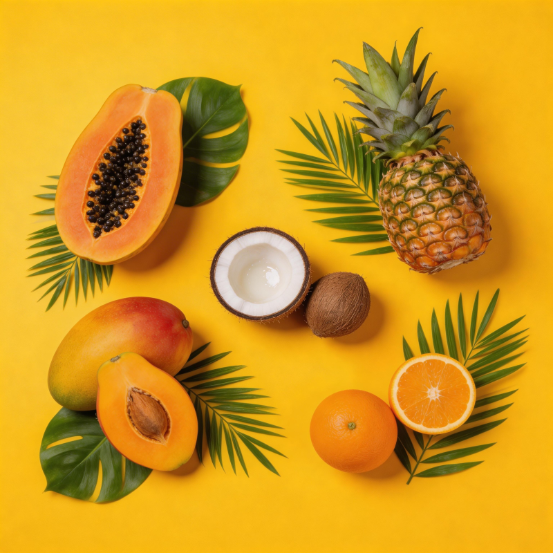 热带水果盛宴图片