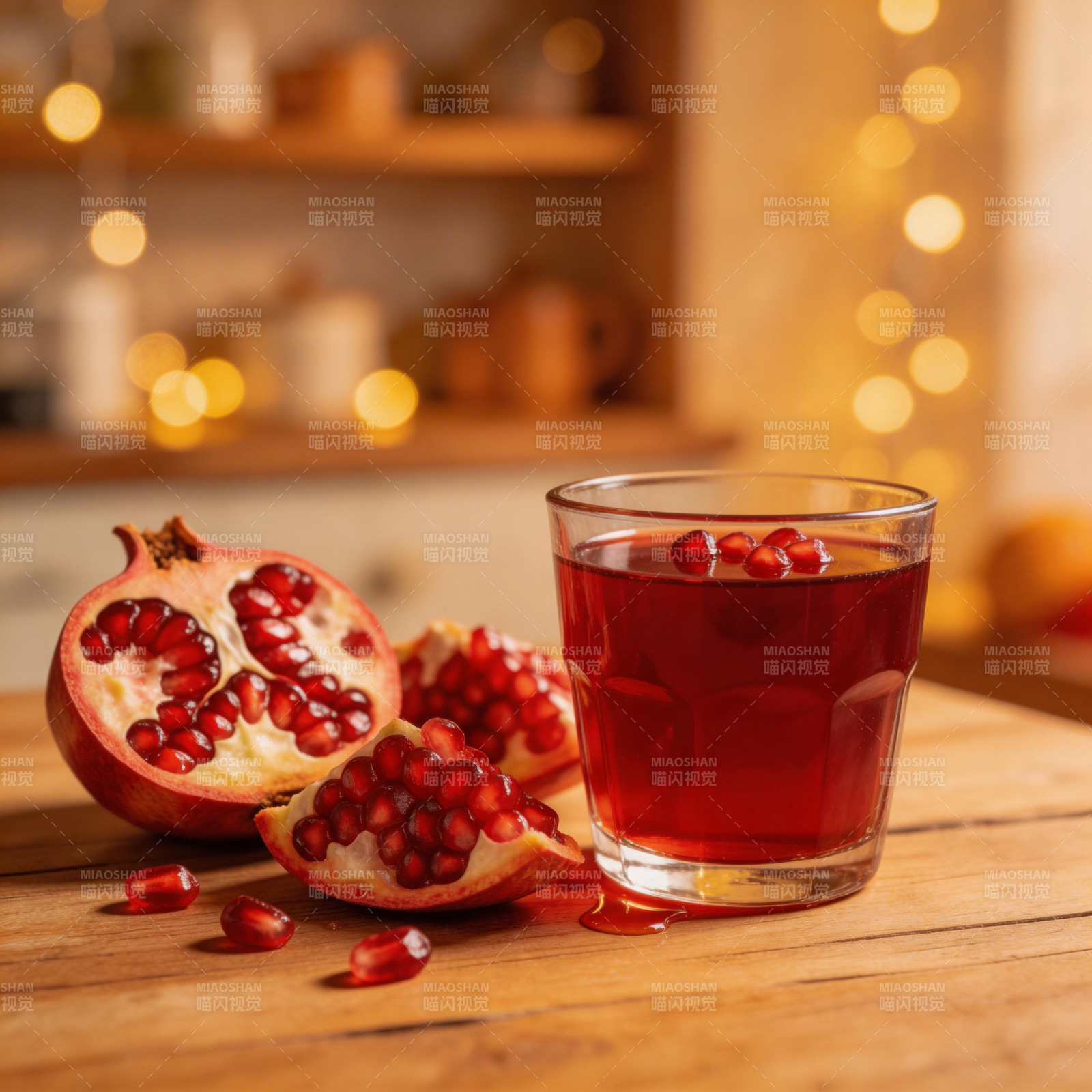石榴汁饮图片