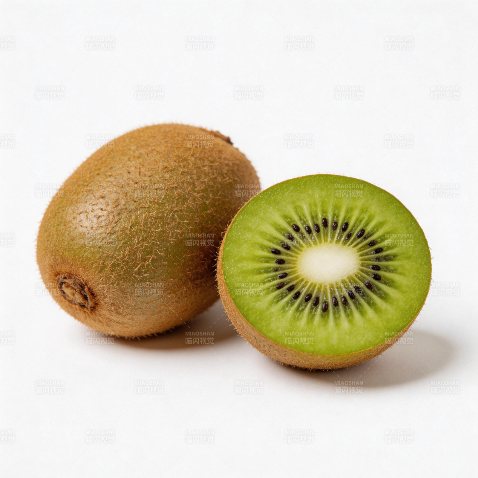 新鲜猕猴桃切面图片