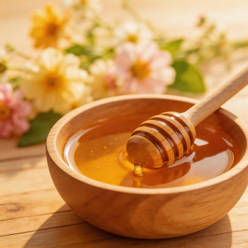 蜂蜜花香 自然馈赠图片