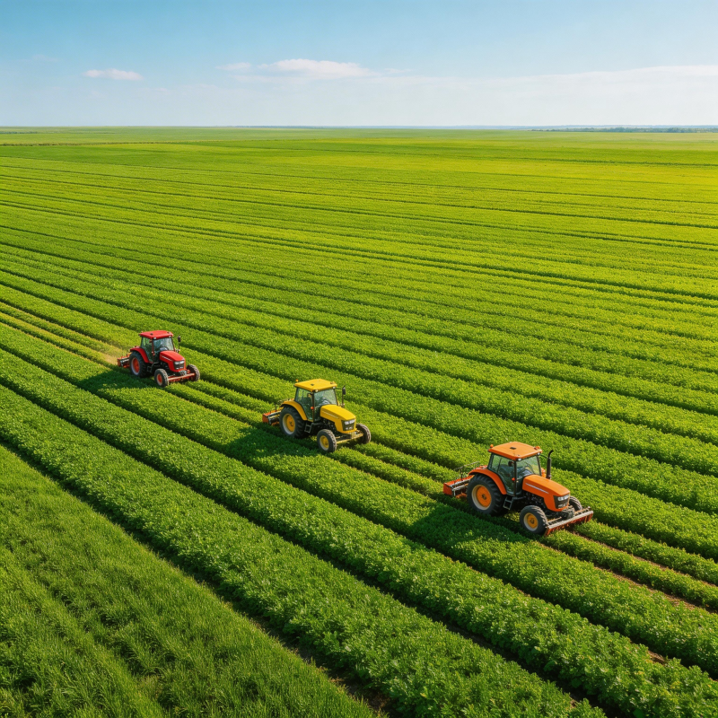 田园耕作图图片