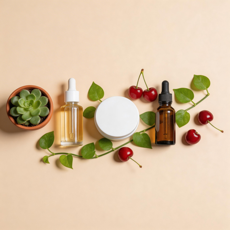 天然护肤小物图片