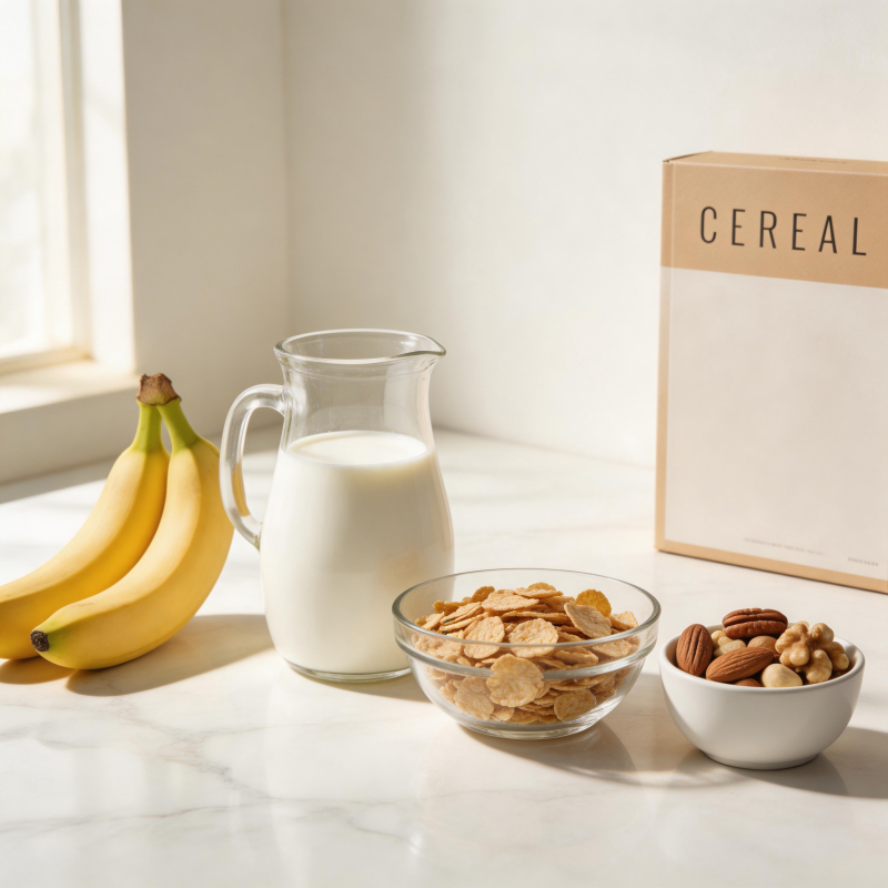 早餐食材组合图片