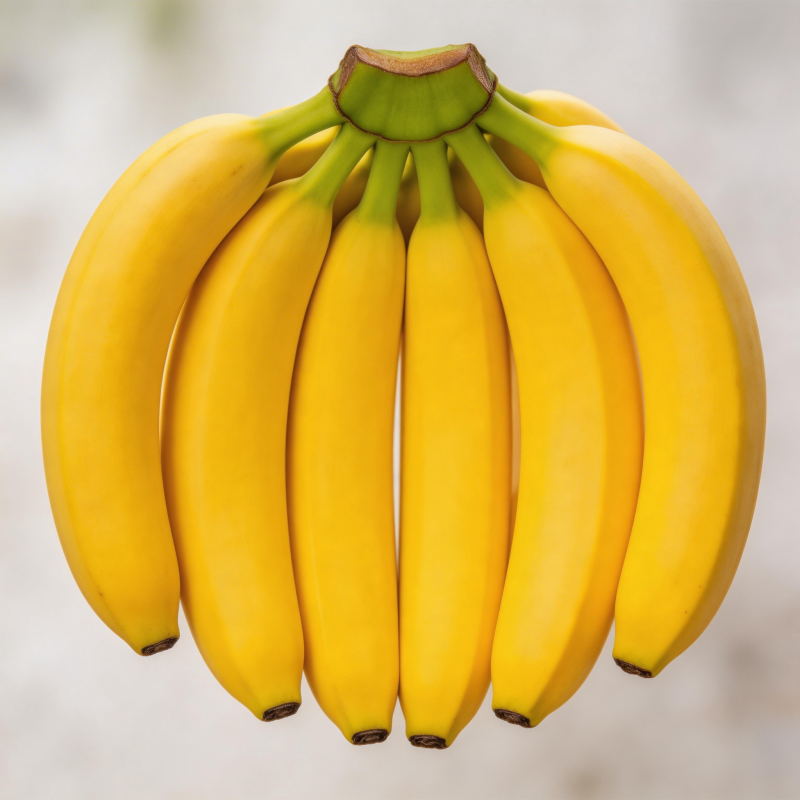 金黄香蕉簇图片