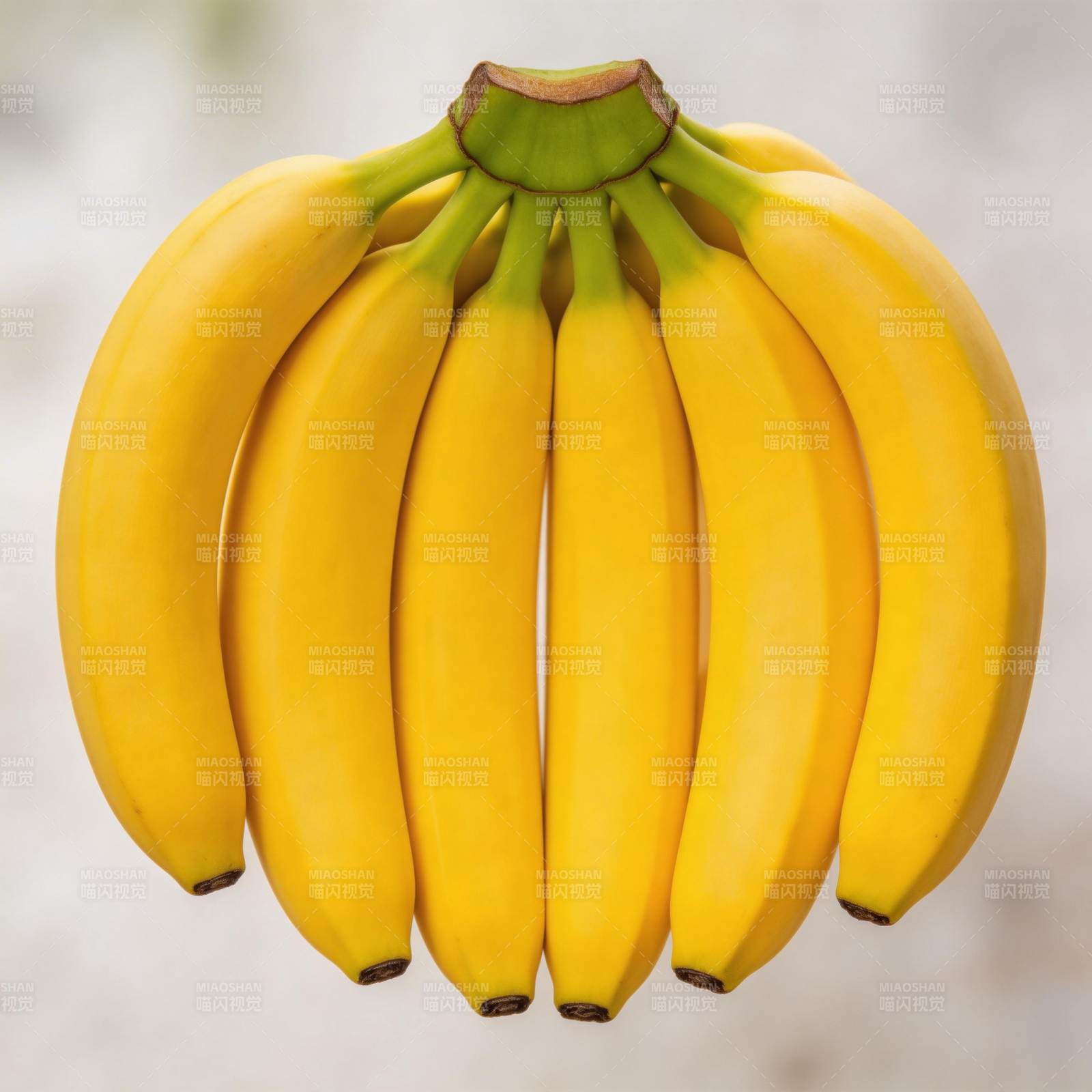 金黄香蕉簇图片