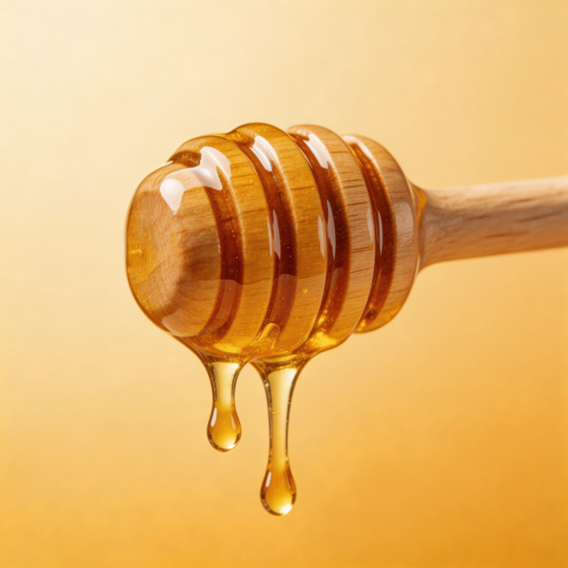 蜂蜜滴落瞬间图片