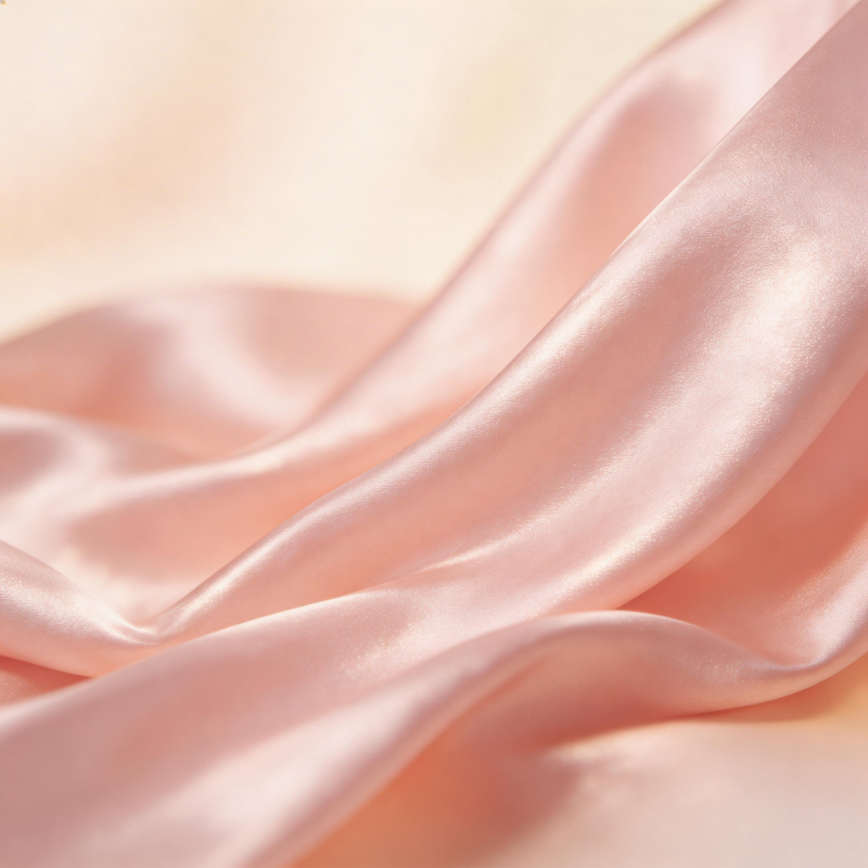 柔滑粉红绸缎图片