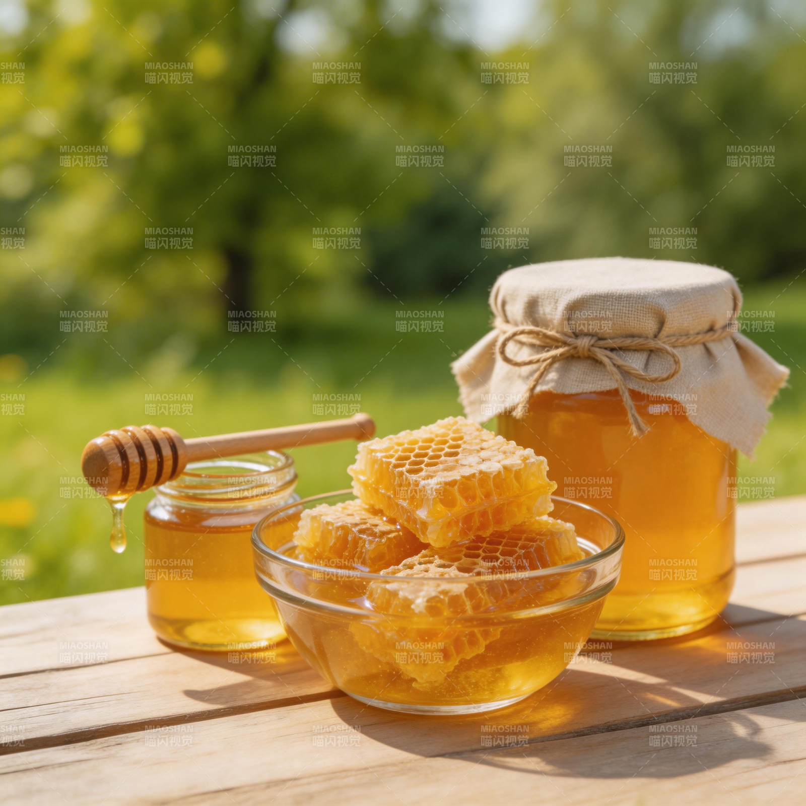 蜂蜜自然好滋味图片
