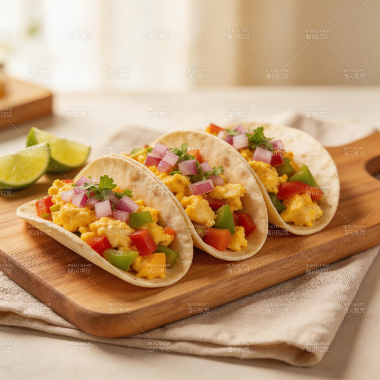 美味早餐塔可图片