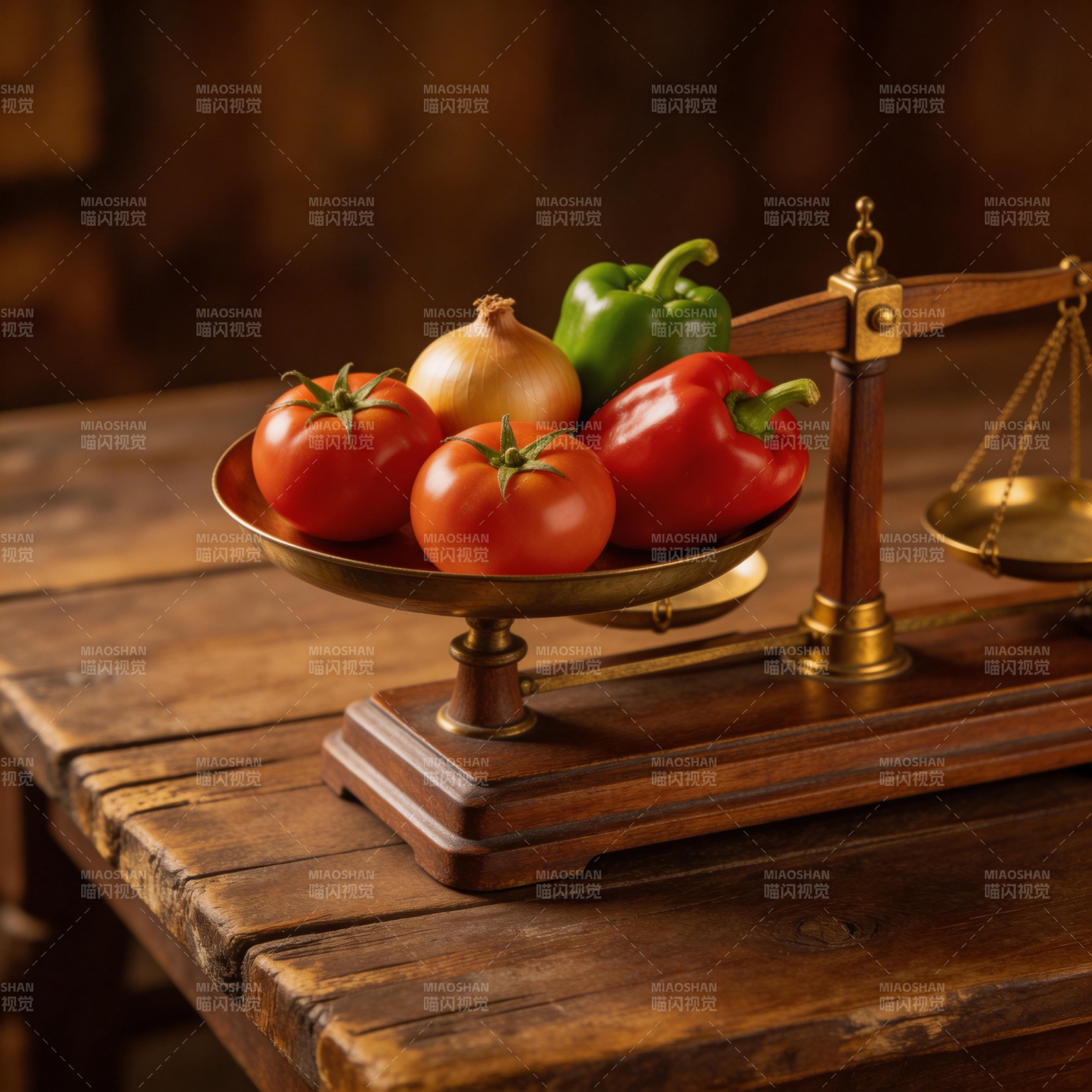 蔬果称重图图片