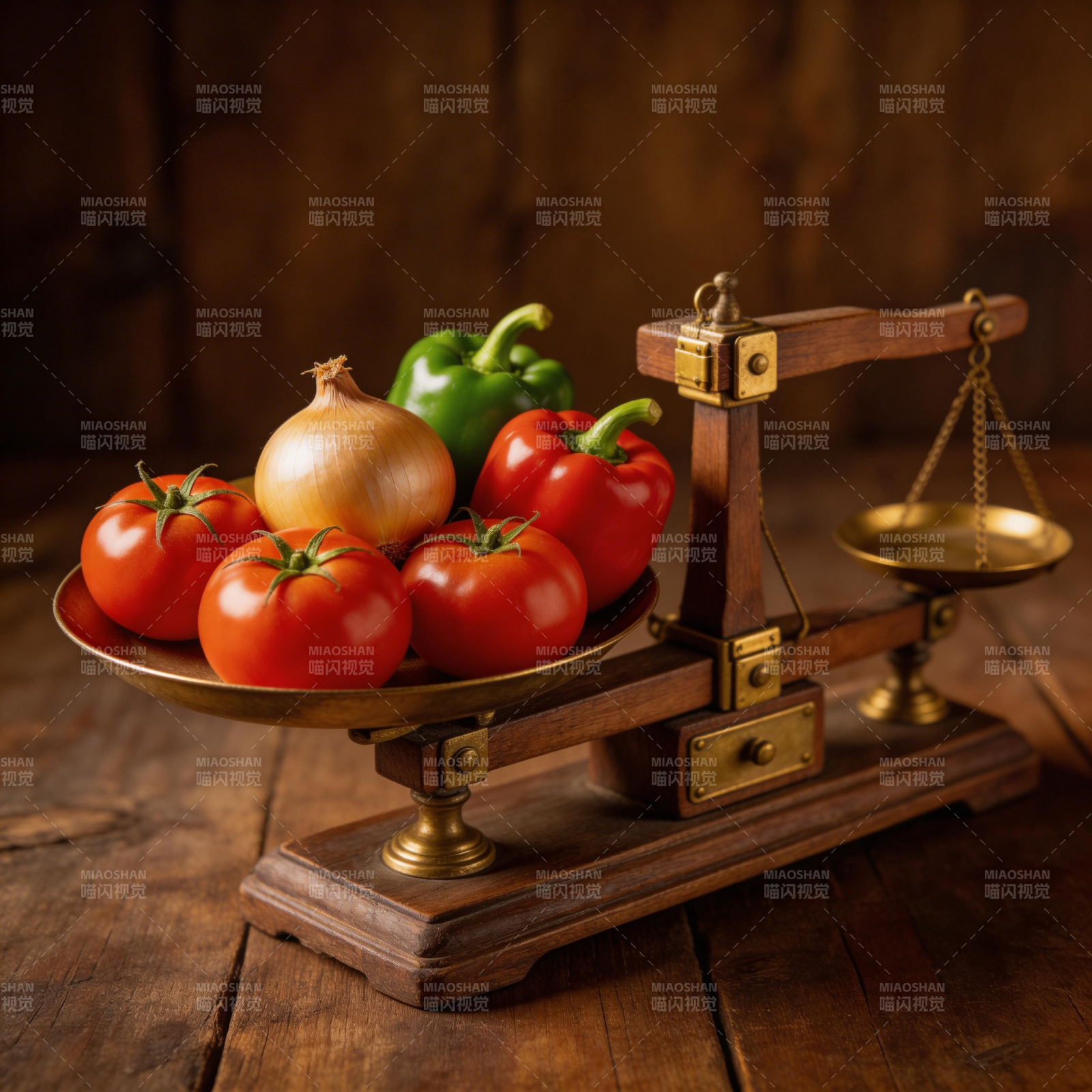 果蔬称重图图片