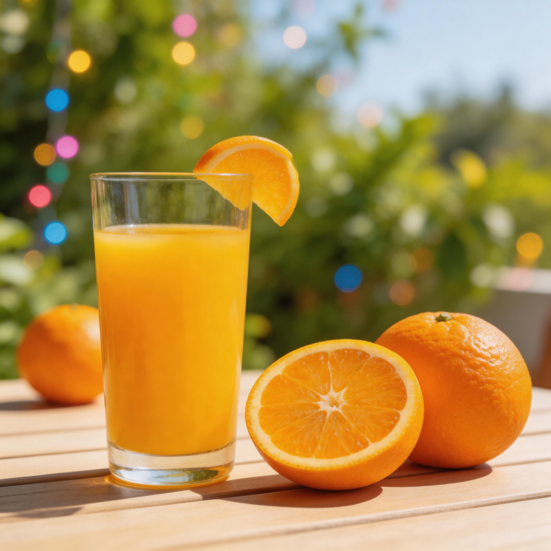 橙汁鲜榨 阳光相伴图片