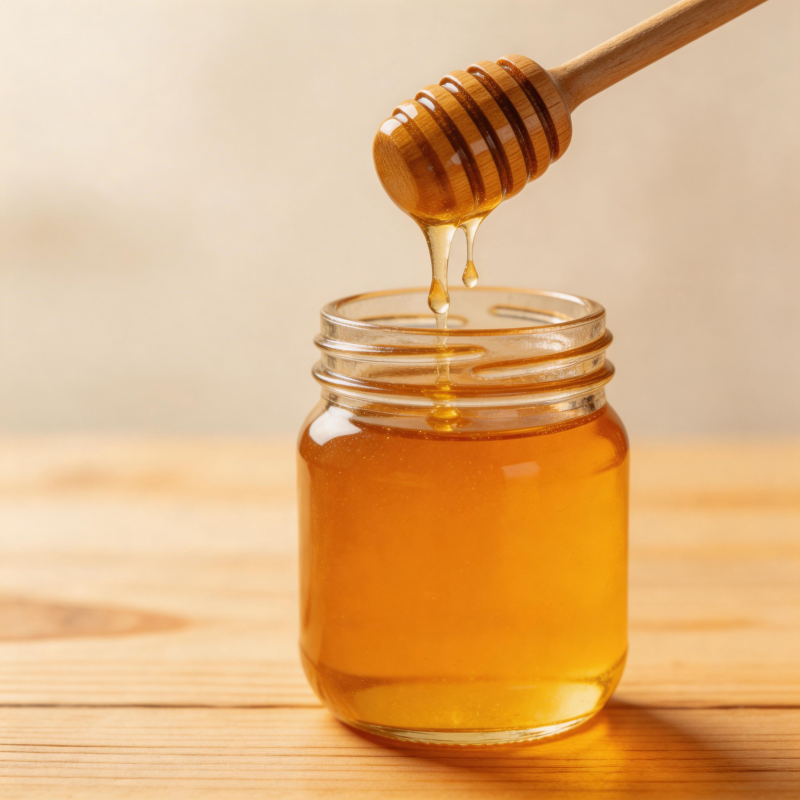 蜂蜜滴落瞬间图片