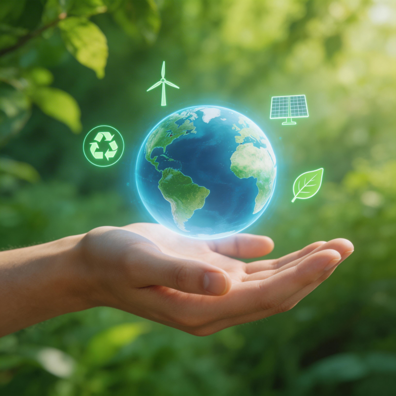 守护绿色地球图片