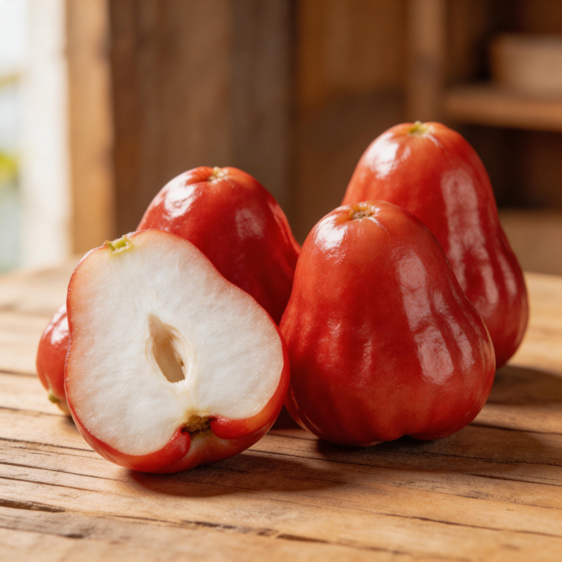 鲜红莲雾果图片