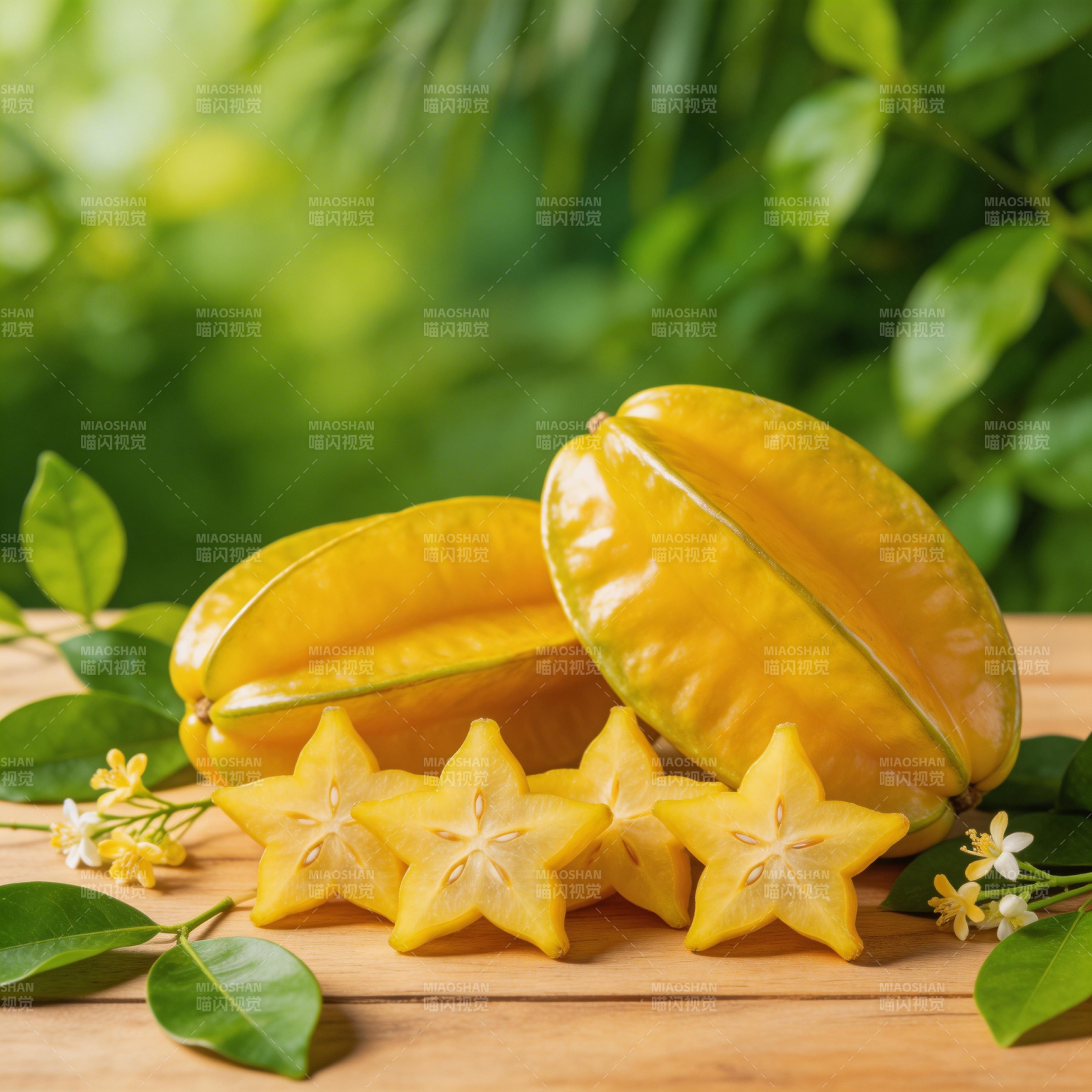 杨桃切片 清新自然图片