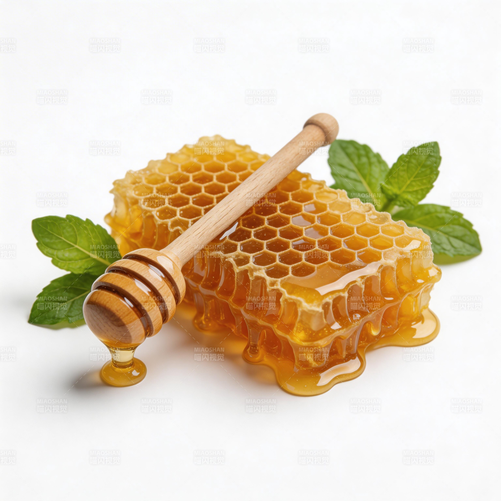 蜂蜜与蜂巢图片