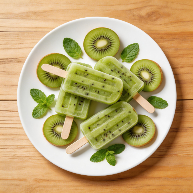 奇异果冰棒图片