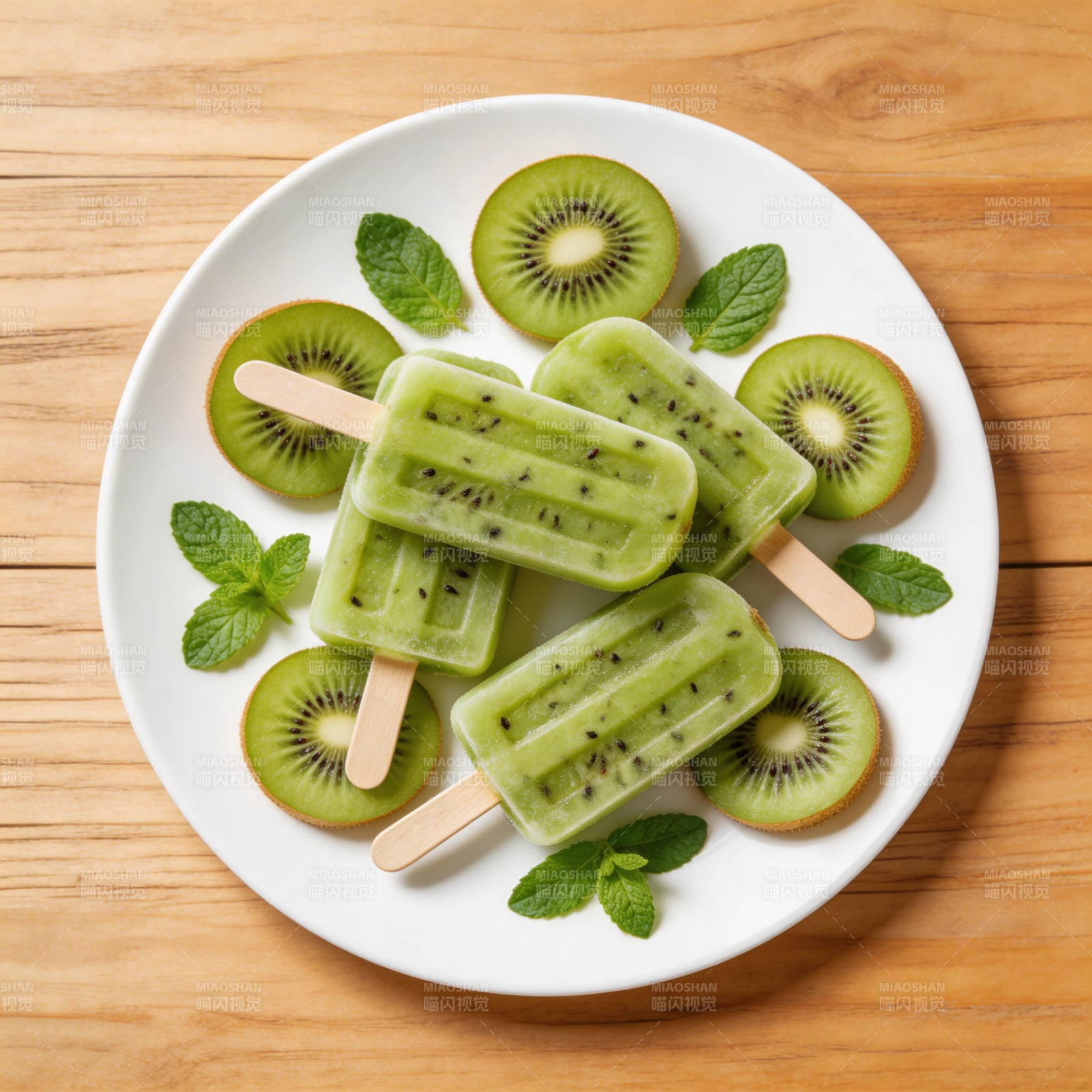 奇异果冰棒图片