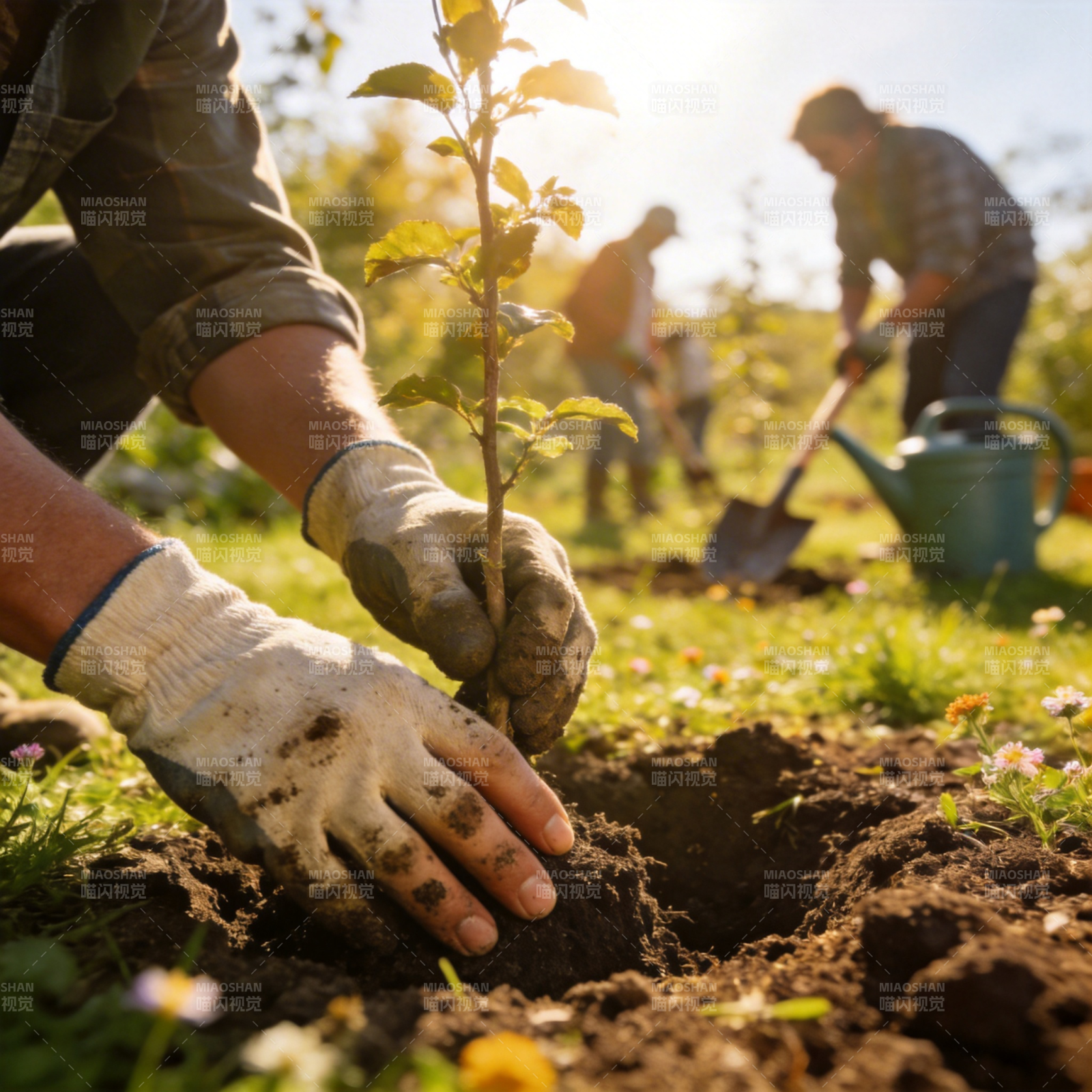 植树造林 守护绿色图片