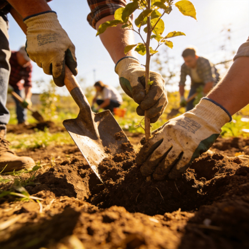 植树造林 共护绿色图片