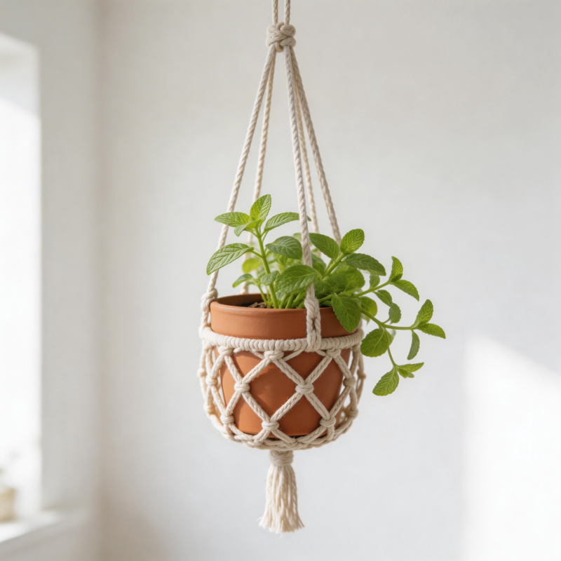 绿植吊篮 自然之美图片