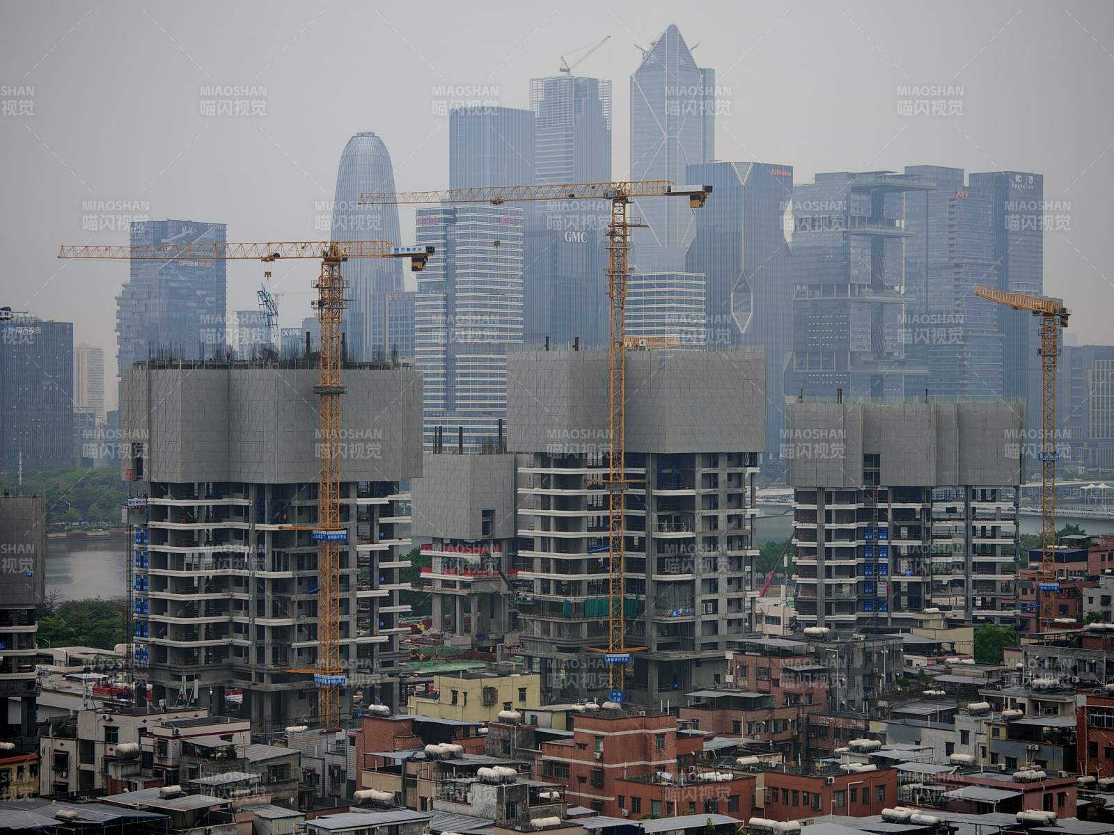 城市建筑工地景象图片
