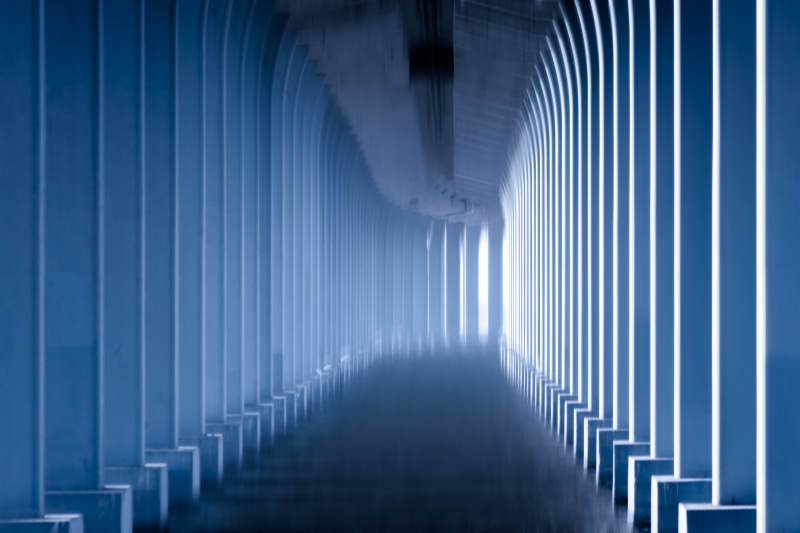 未来之光隧道图片