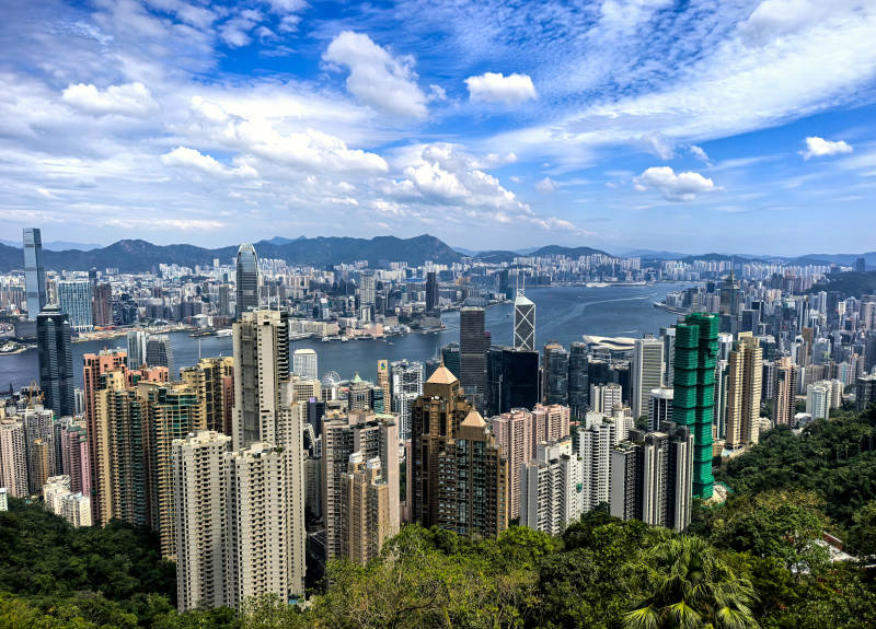 香港城市风光图片