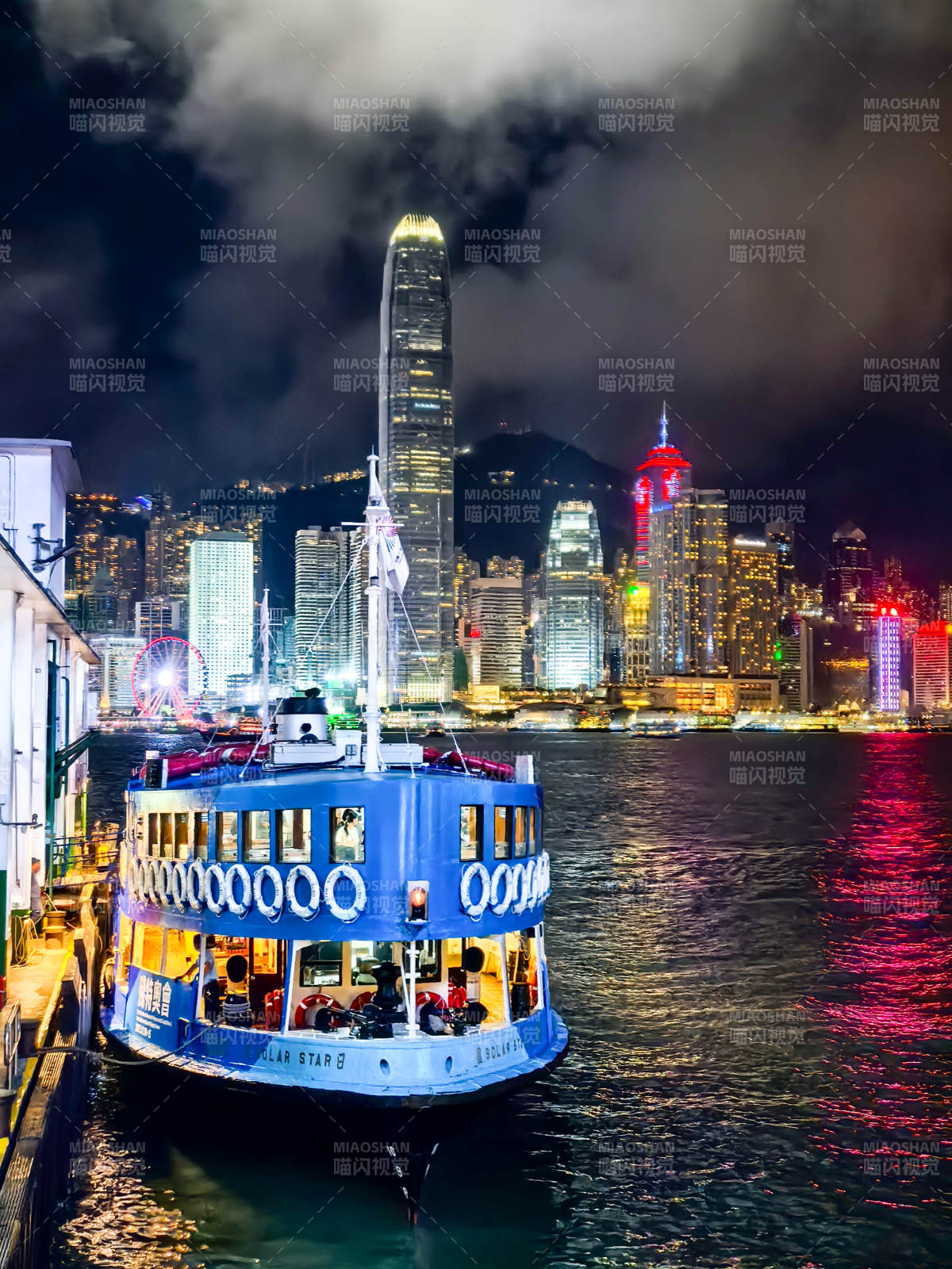 夜港星辉游船图片