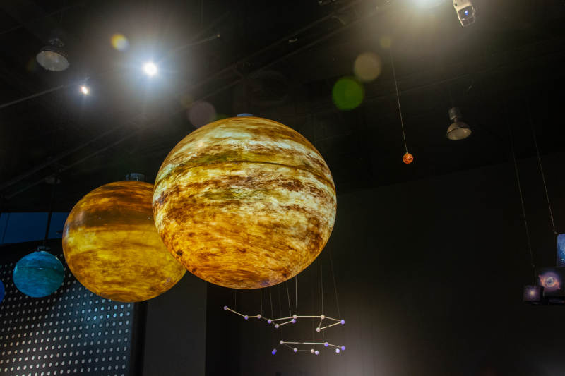 宇宙星球模型展示图片