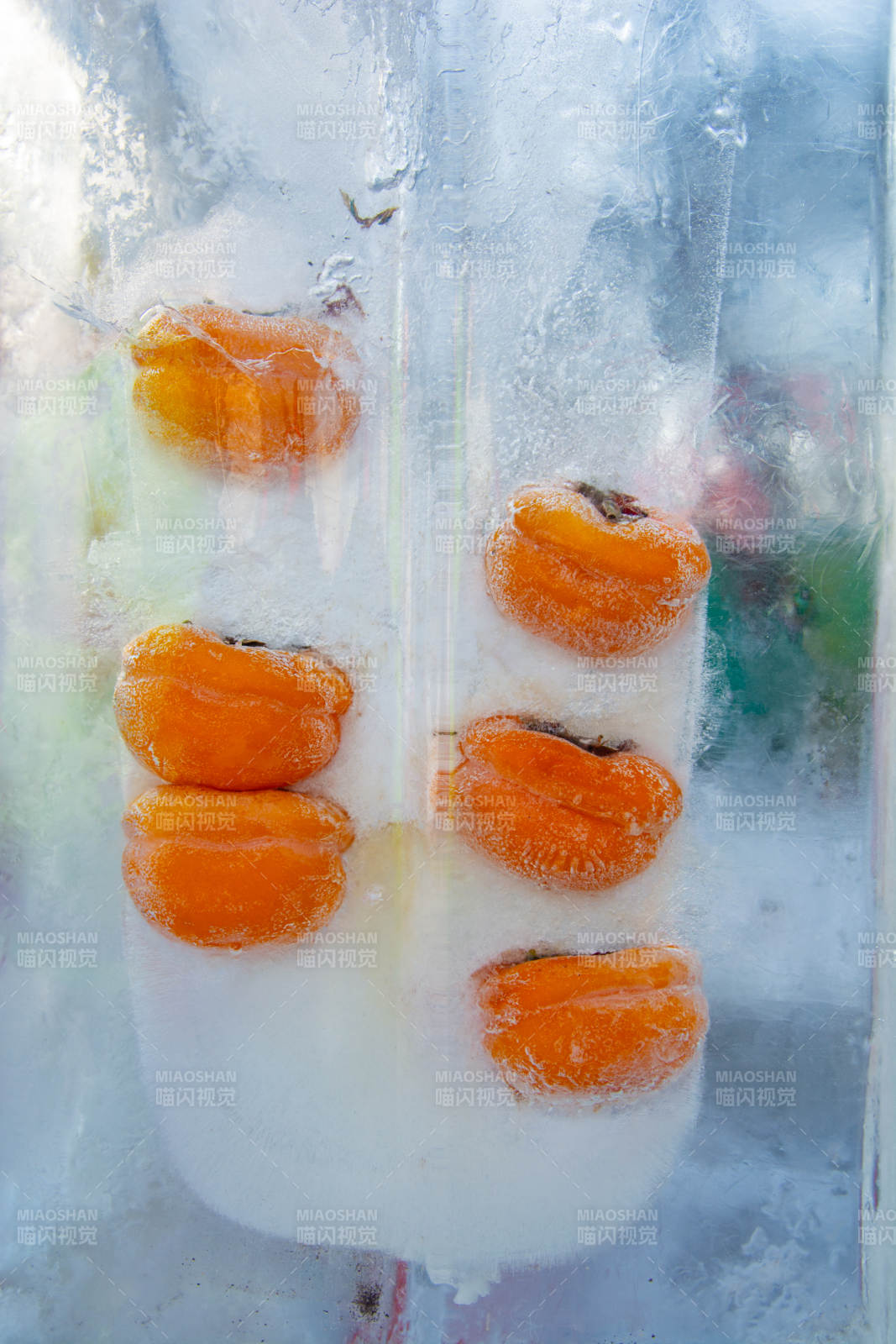 冰封橙果图片