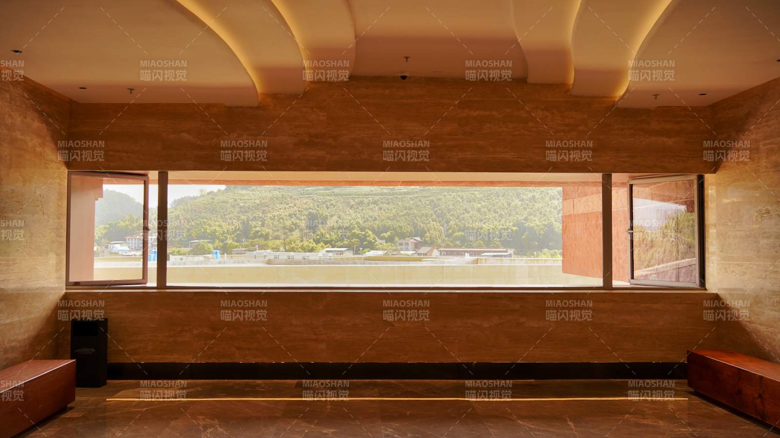 窗景静谧自然图片