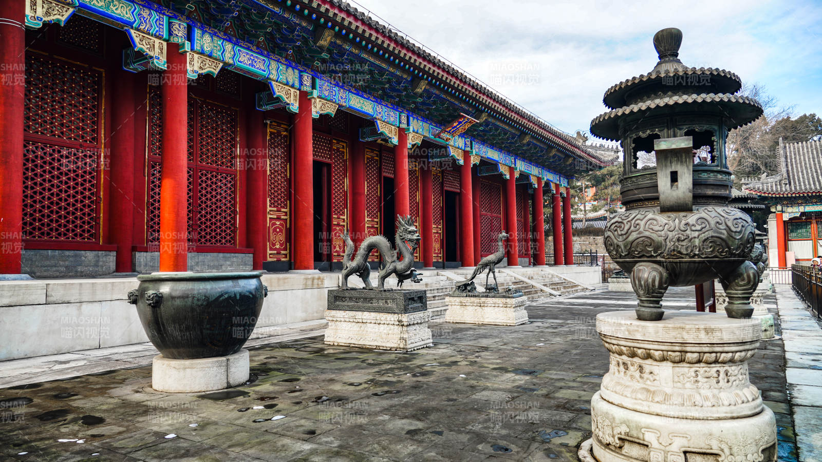 故宫庭院古韵悠然图片