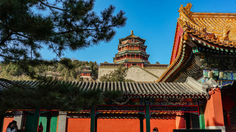 颐和园佛香阁图片