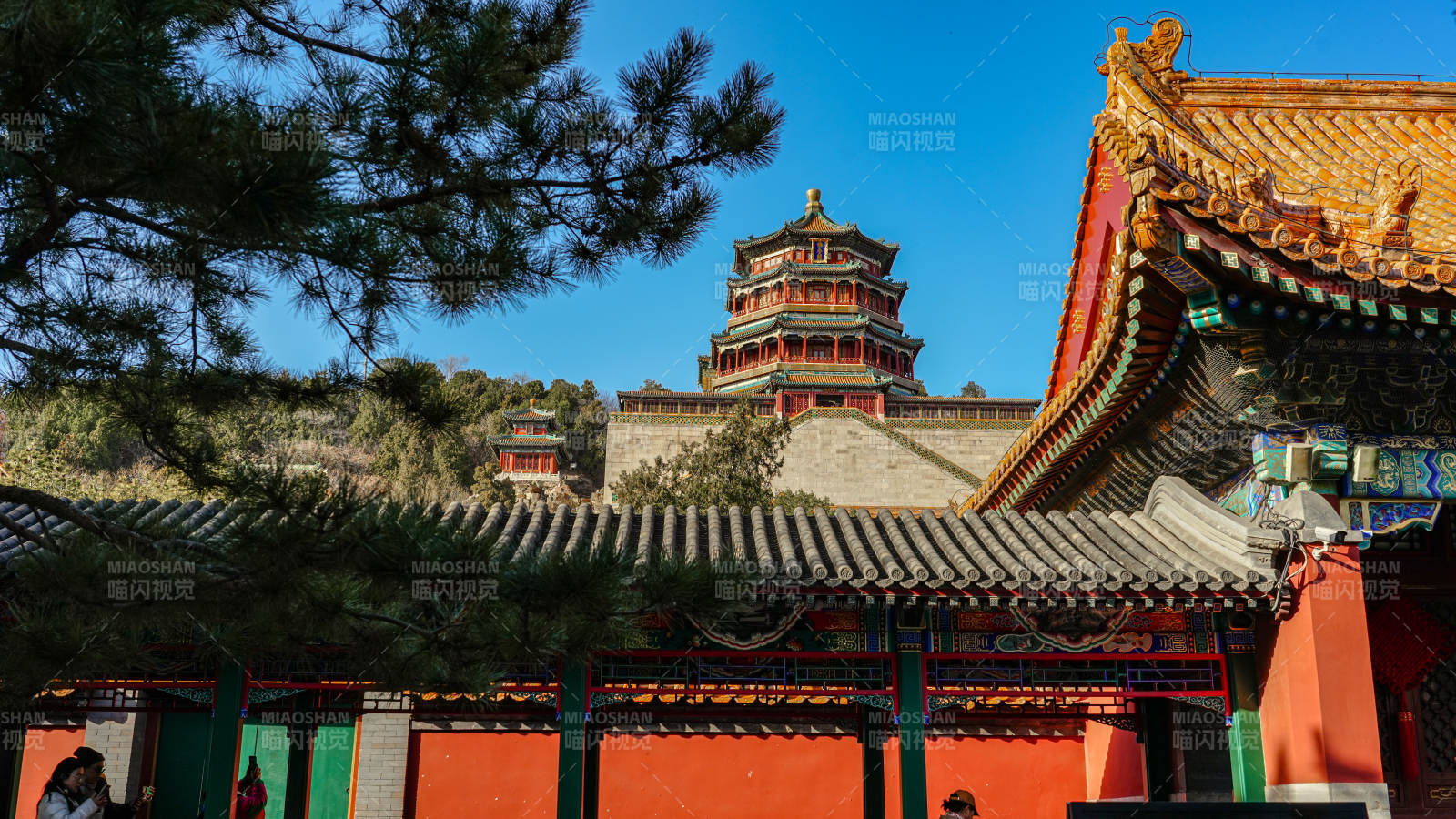 颐和园佛香阁图片