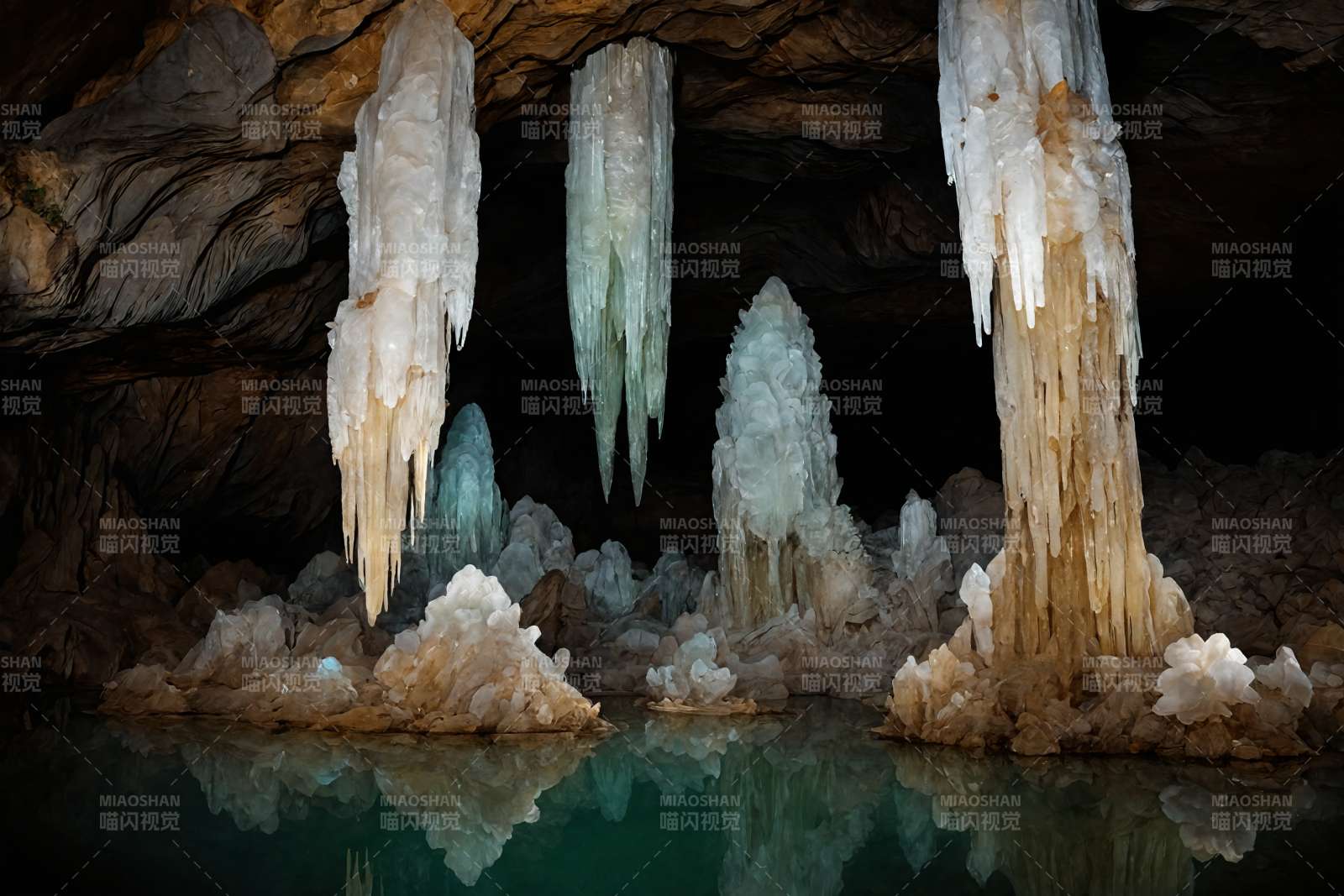 钟乳石洞奇观图片