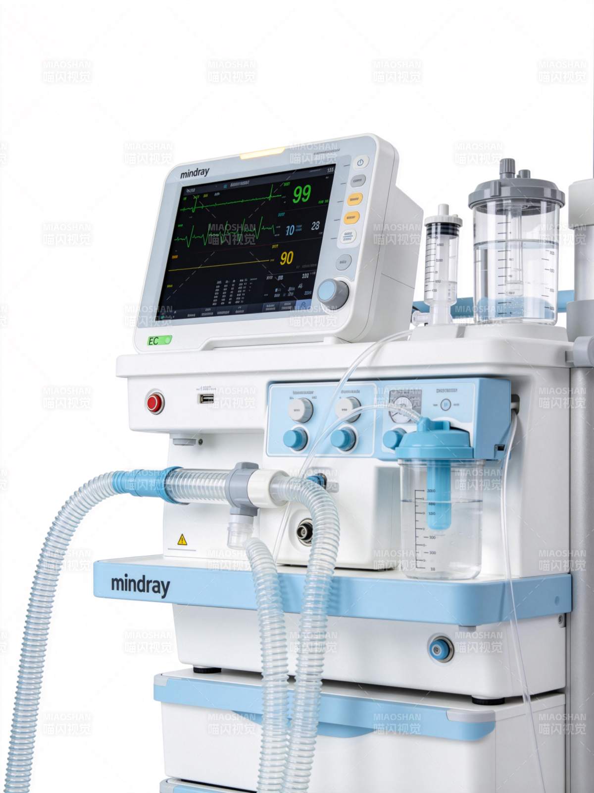迈瑞品牌医疗监护呼吸支持设备整机展示图片